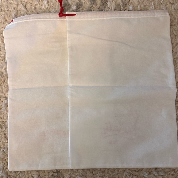 2 Christian Louboutin white dust bags perfect condition never used - Picture 2 of 2